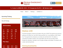 Tablet Screenshot of delranems.org